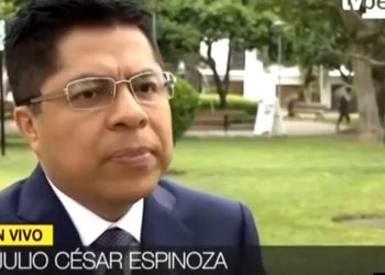 Julio César Espinoza, abogado de Ollanta Humala y Nadine Heredia, señaló que la acusación contra sus patrocinados era predecible