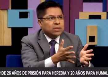 Julio César Espinoza, se refirió al pedido de la Fiscalía, la cual pide 26 años de prisión para Heredia y 20 años para Humala