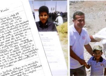 Hijo de pescadores de puerto Morro Sama, alumno de COAR Tacna,  agradece a Ollanta Humala