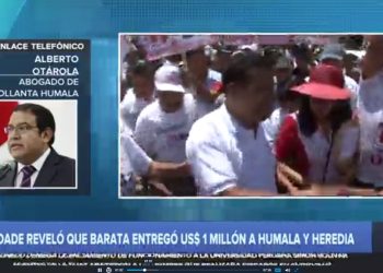 El ex Ministro de Defensa y abogado, Alberto Otárola dijo que la declaración de Raymundo Trindade Serra desarmó la tesis de la Fiscalía