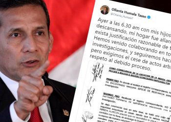 Indignación por arbitraria medida judicial contra Nadine Heredia y su familia