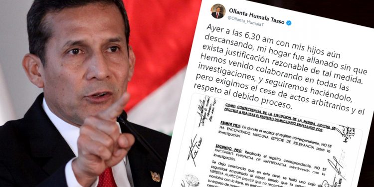 Indignación por arbitraria medida judicial contra Nadine Heredia y su familia