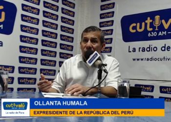 Ollanta Humala en entrevista para Radio Cutivalú de Piura